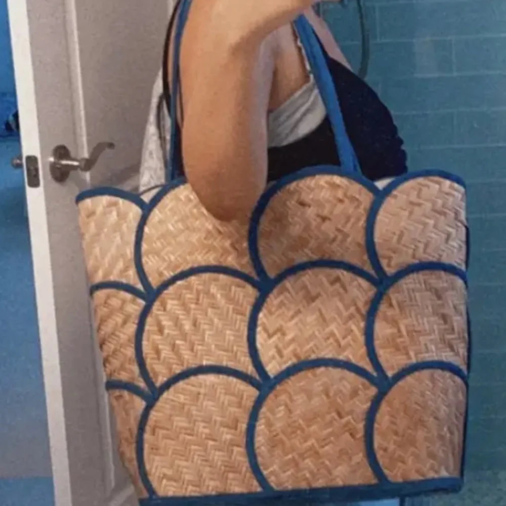 Poolside denim trim